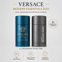 Versace & Michael Kors Modern Essentials Duo – Deodorant Stick Set - Beauty Affairs1