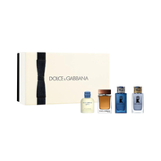 Dolce & Gabbana 4pcs Mini Fragrance Discovery Set For Men (White) - beauty Affairs